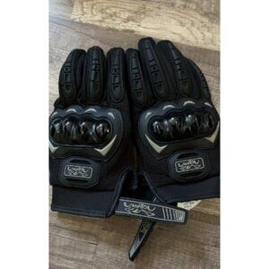 Motorcycle Gloves for Men and Women, Full Finger Touchscreen Motorbike Gloves
